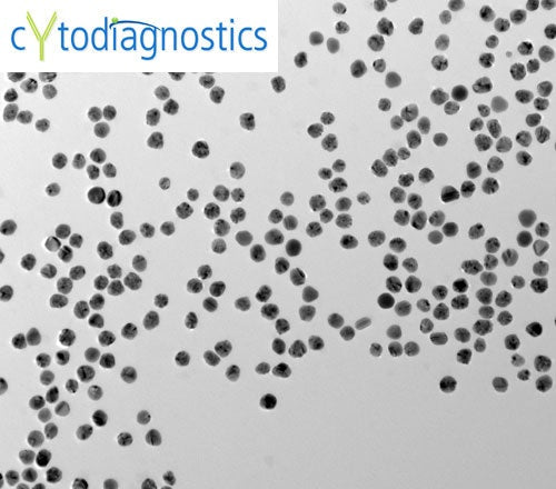 30nm silver nanoparticles - TEM