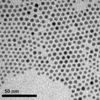 5nm Iron Oxide Nanoparticles TEM