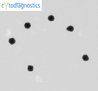 90nm gold nanoparticles TEM