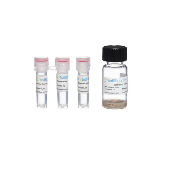 30nm NHS-Activated Silver Nanoparticle Conjugation Kit (MIDI Scale-Up Kit)